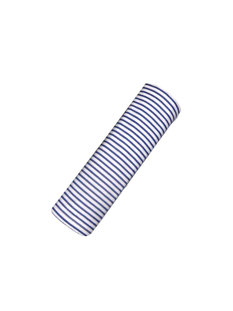 Navy Blue Stripes Swaddle Muslin