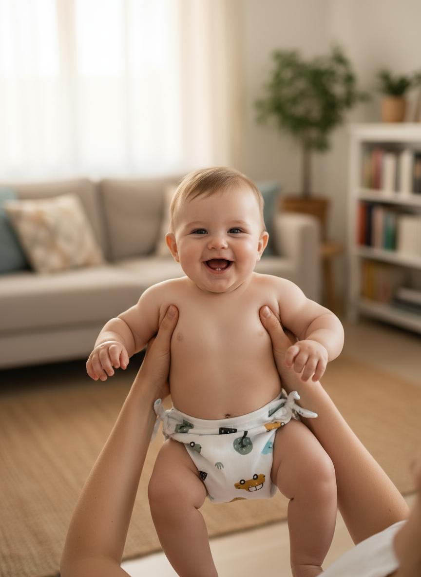Yellow Car Nappy Set Of 3