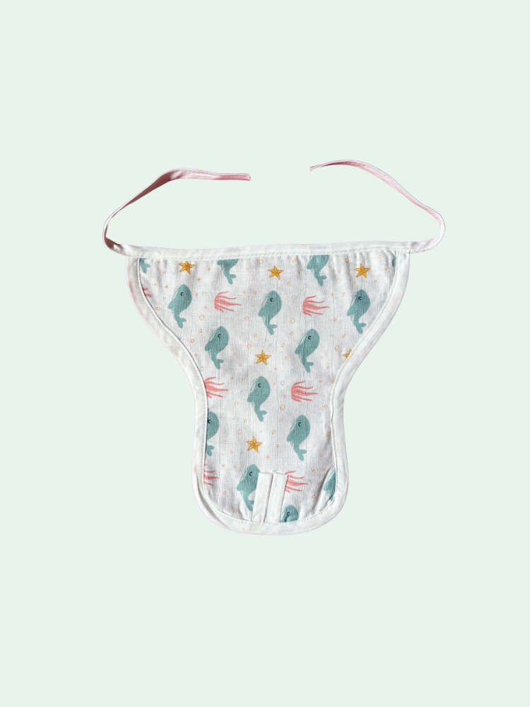 Blue Whale Nappy set of 3