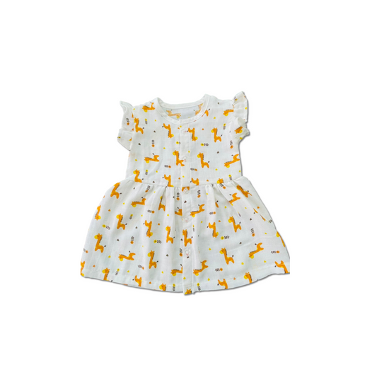 Yellow Giraffe Frock