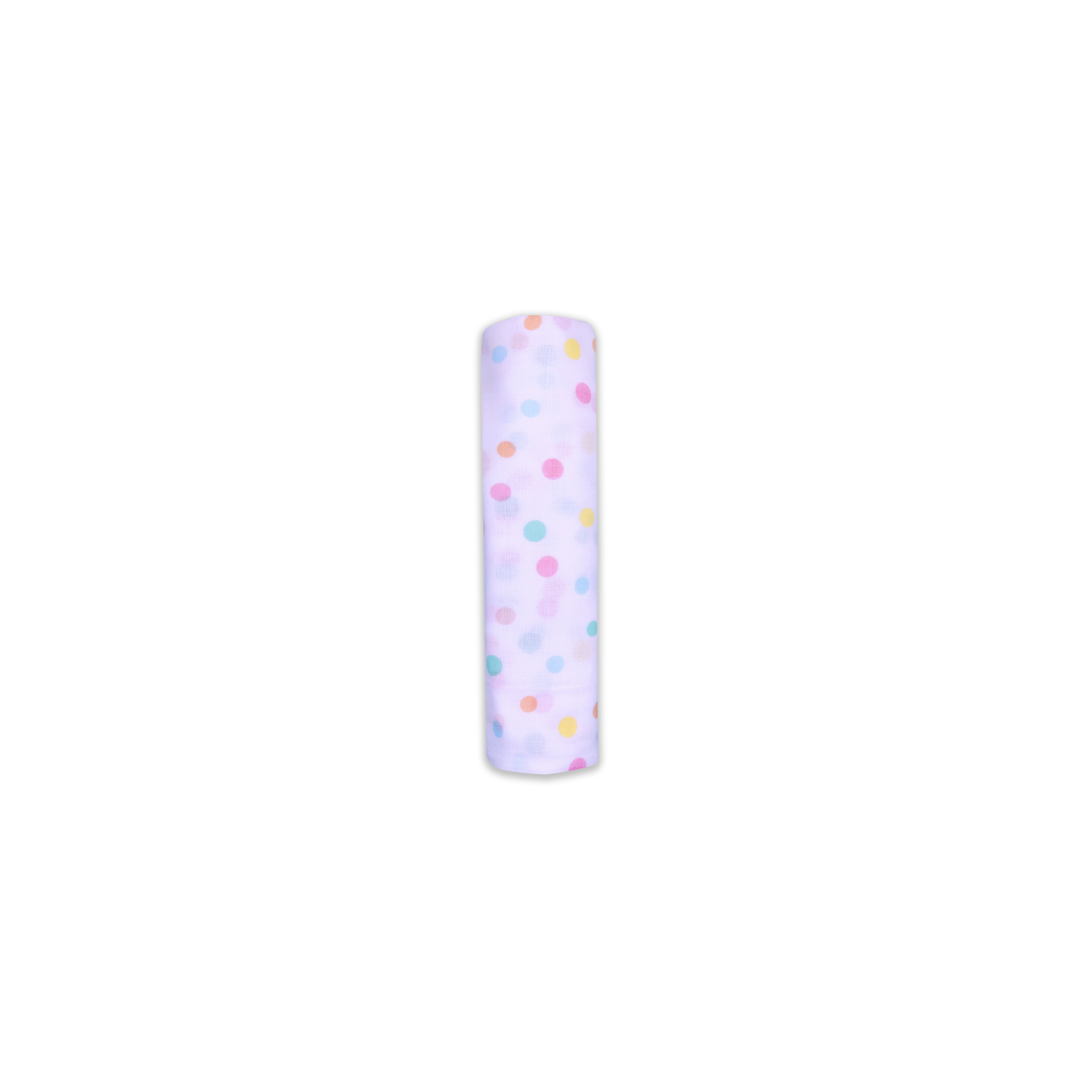Pink Bubbles Swaddle Muslin
