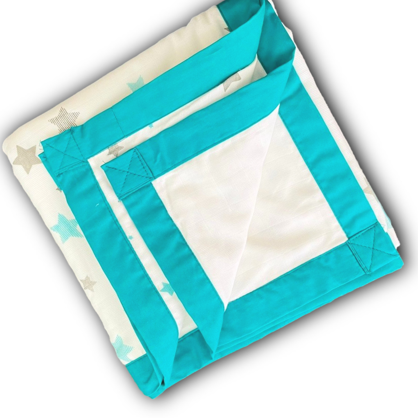 Blue Star Quilt Muslin