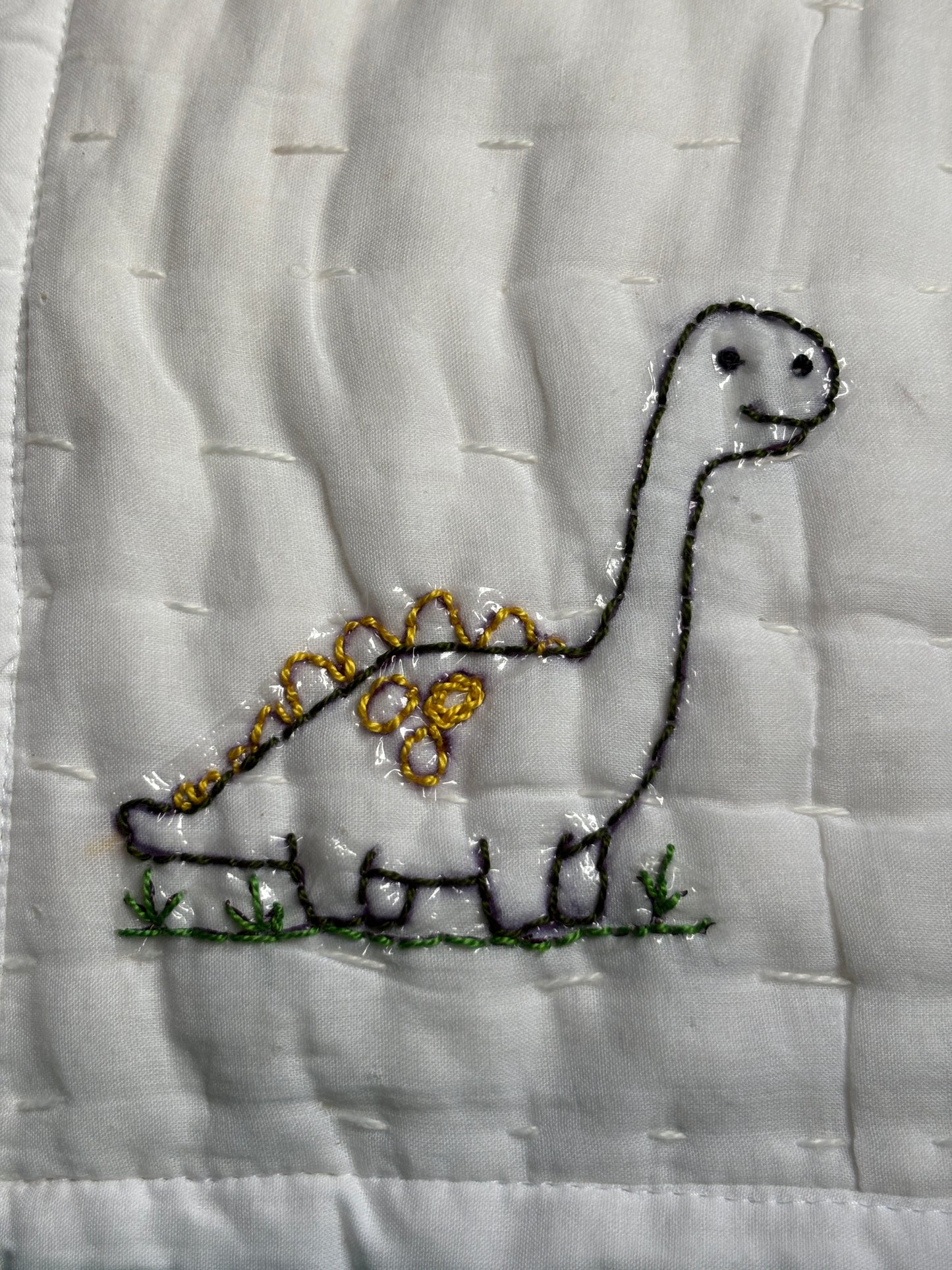 Hand Embroidered Cotton Quilt
