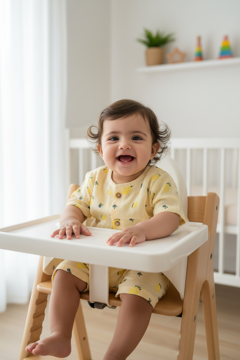 Blue Berry Shirt and Shorts Set
