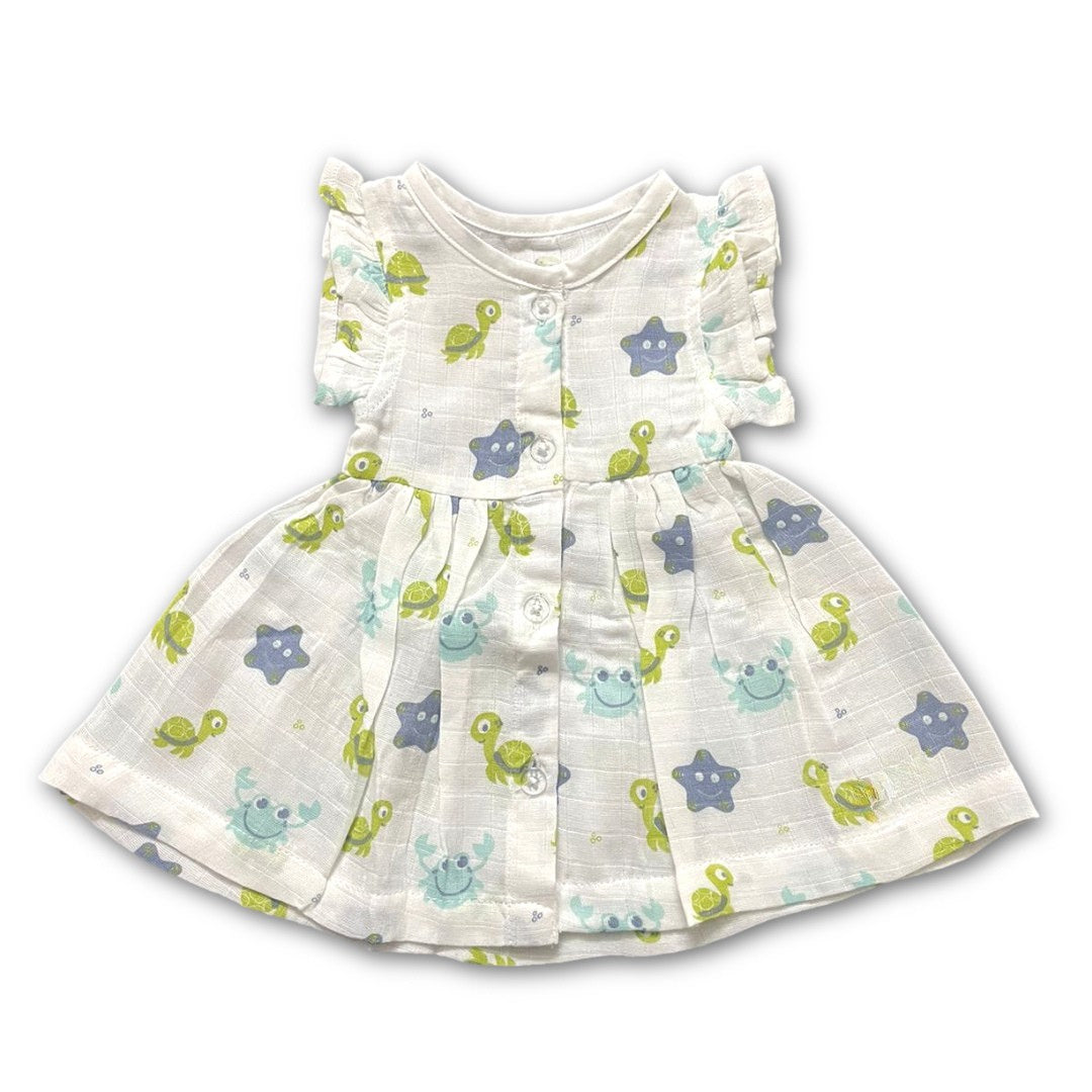 Green Turtle Frock